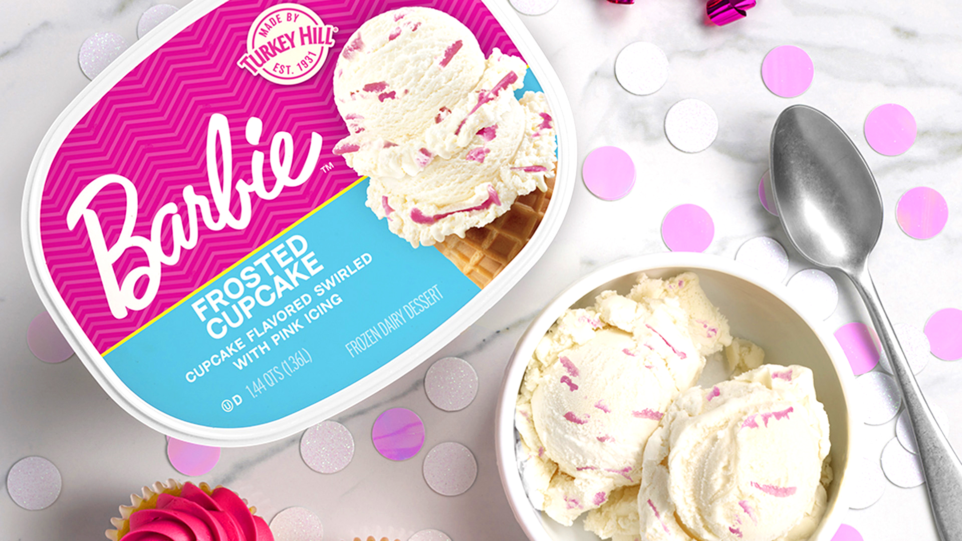 featured image three:Barbie Frozen Desserts & Sprinkles Packaging