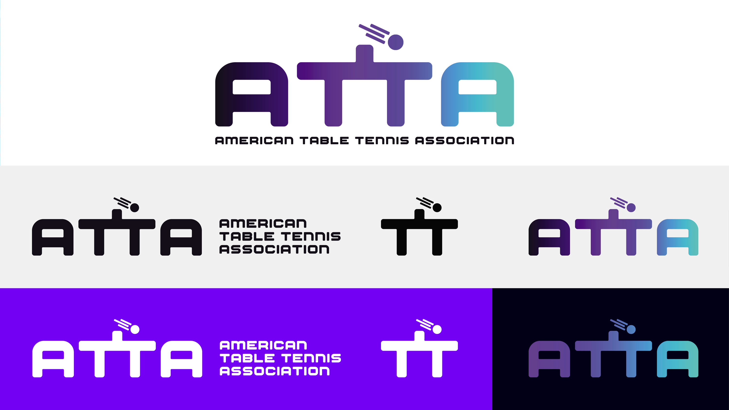 featured image two:American Table Tennis Association Brand Identity & Website