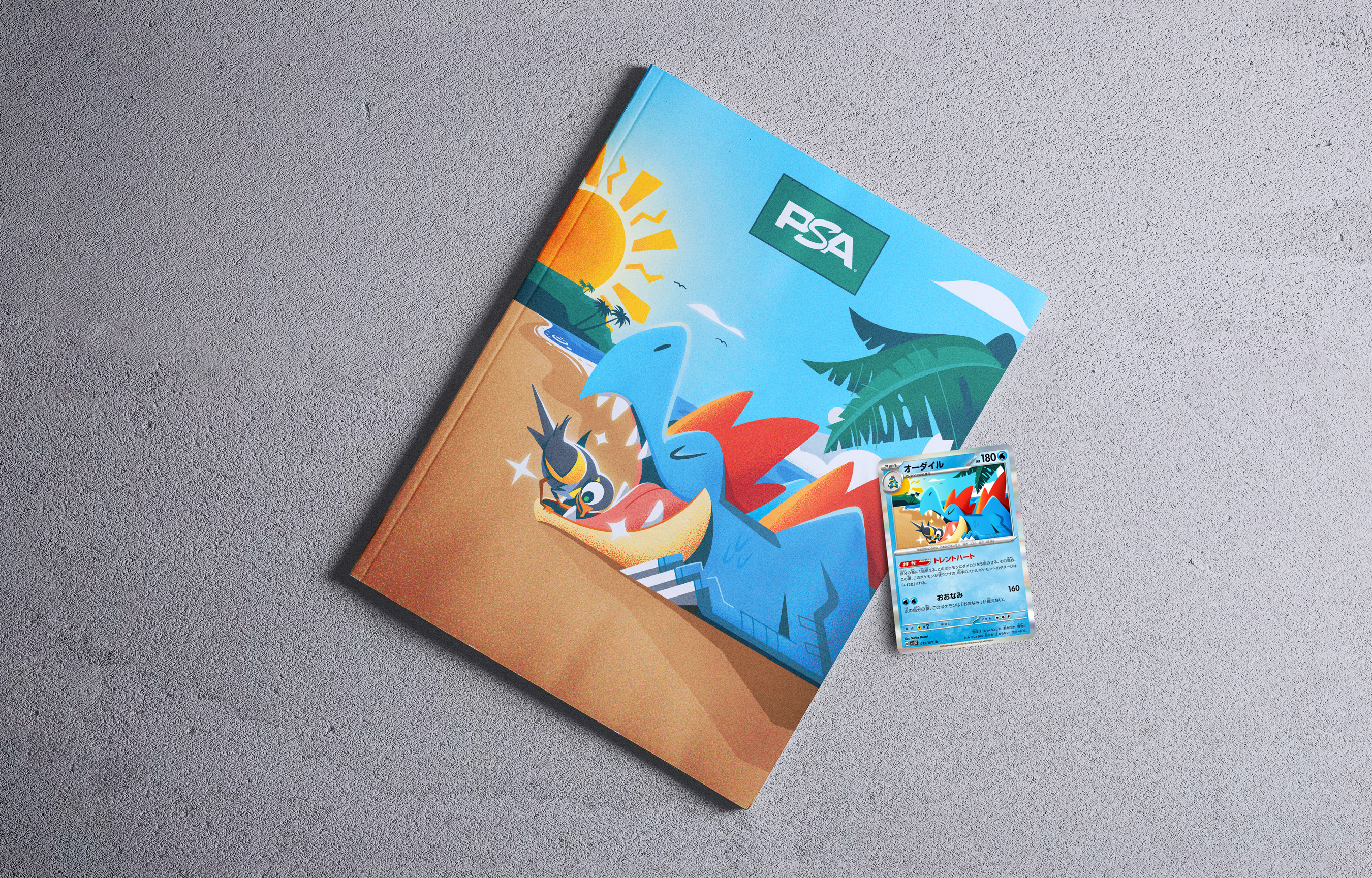 featured image two:PSA Magazine Pokemon Cover Illustration