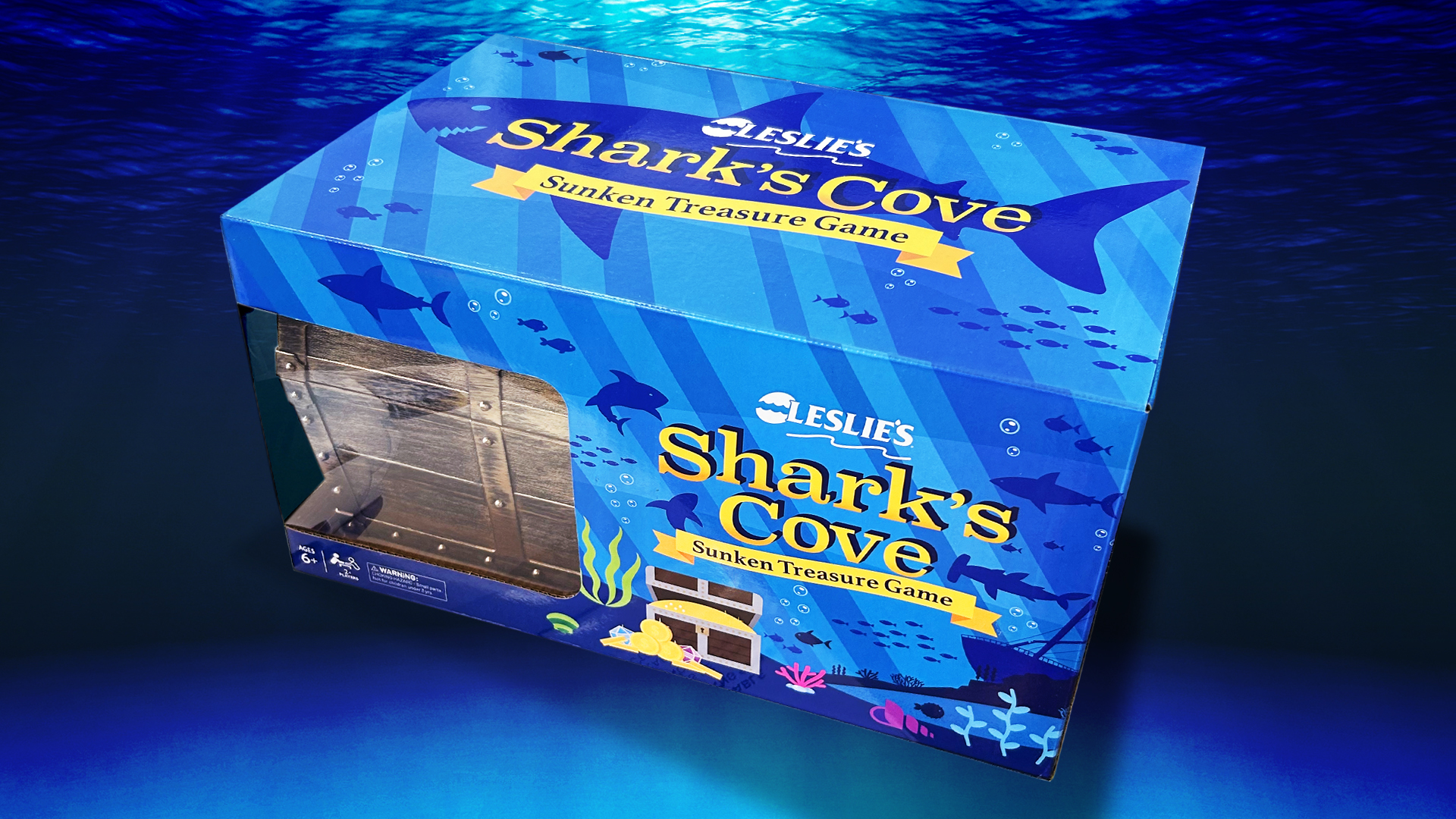 featured image three:Shark's Cove Sunken Treasure Game Packaging