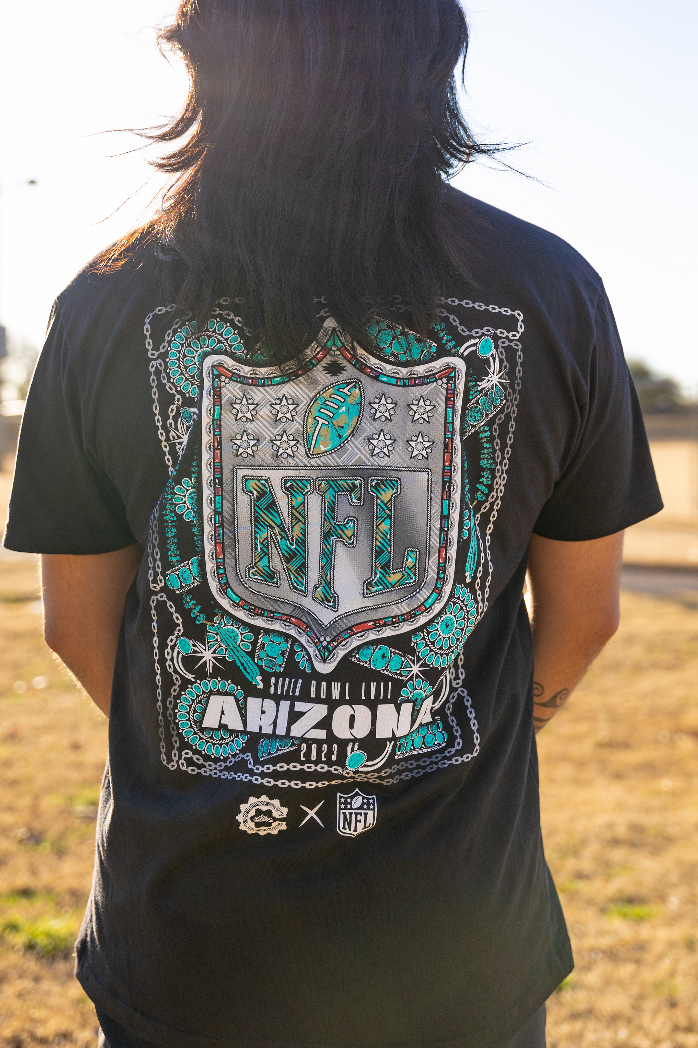 featured image two:NFL "Turquoise Shield" Clothing Line