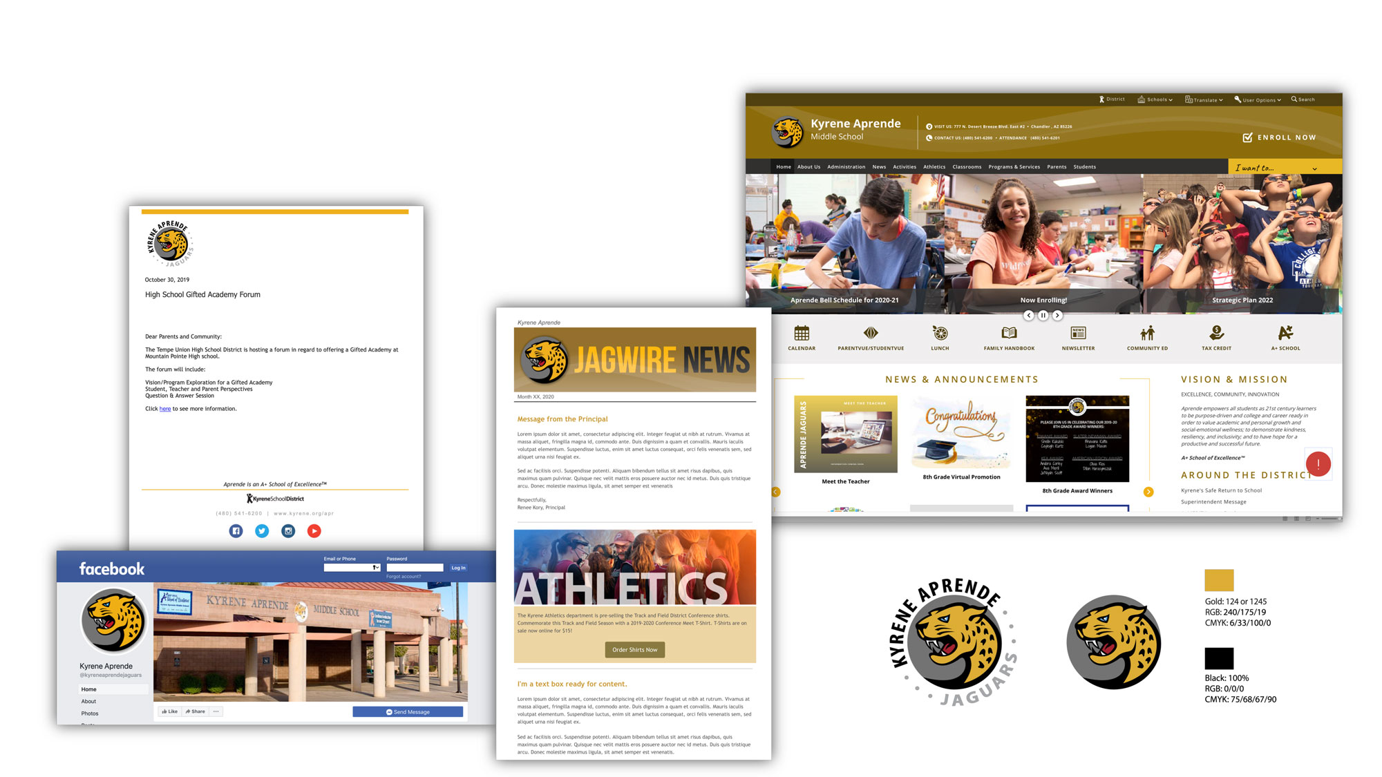 featured image three:Kyrene School District - Overall School Branding