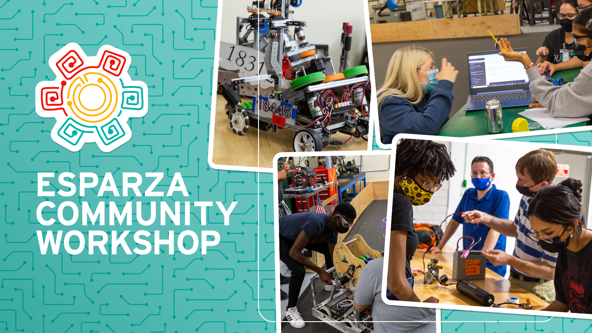 featured image:Esparza Community Workshop Brand Identity & Website