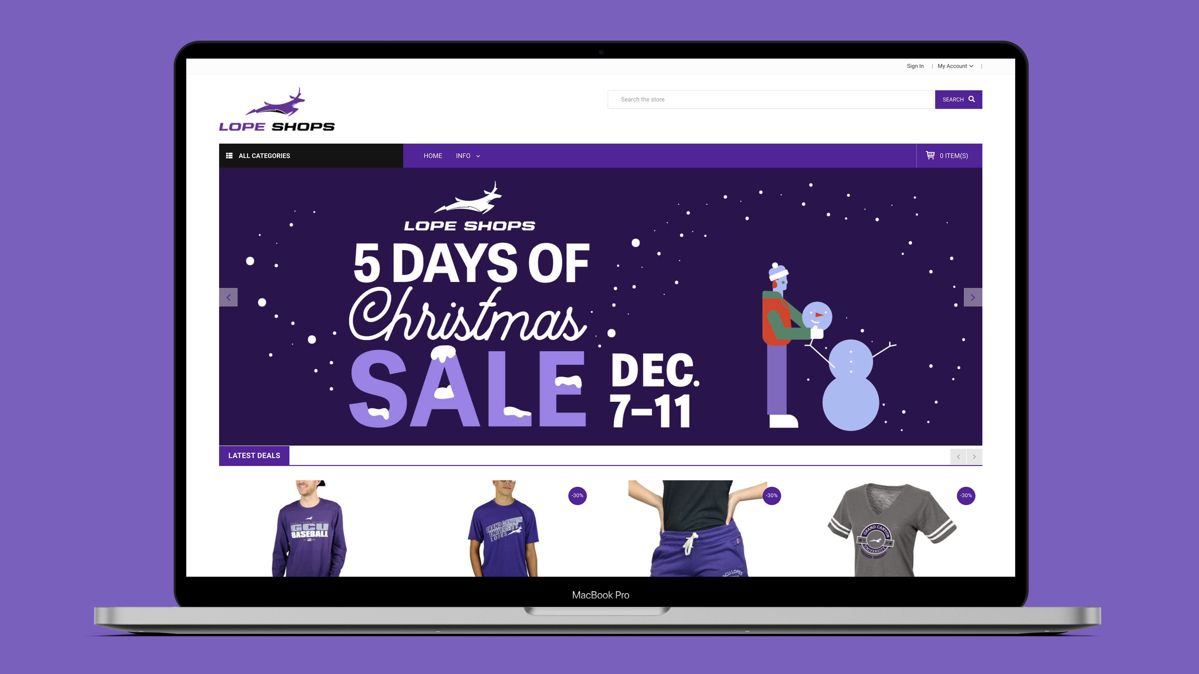 featured image four:Lope Shops 5 Days of Christmas Sale