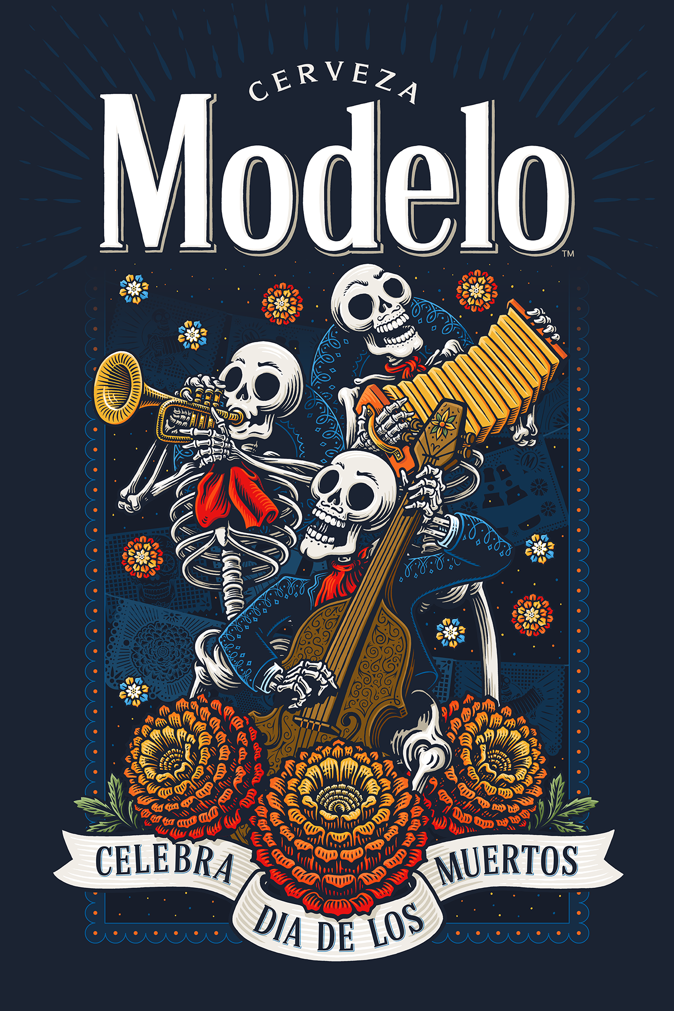 featured image two:Modelo Dia De Los Muertos campaign