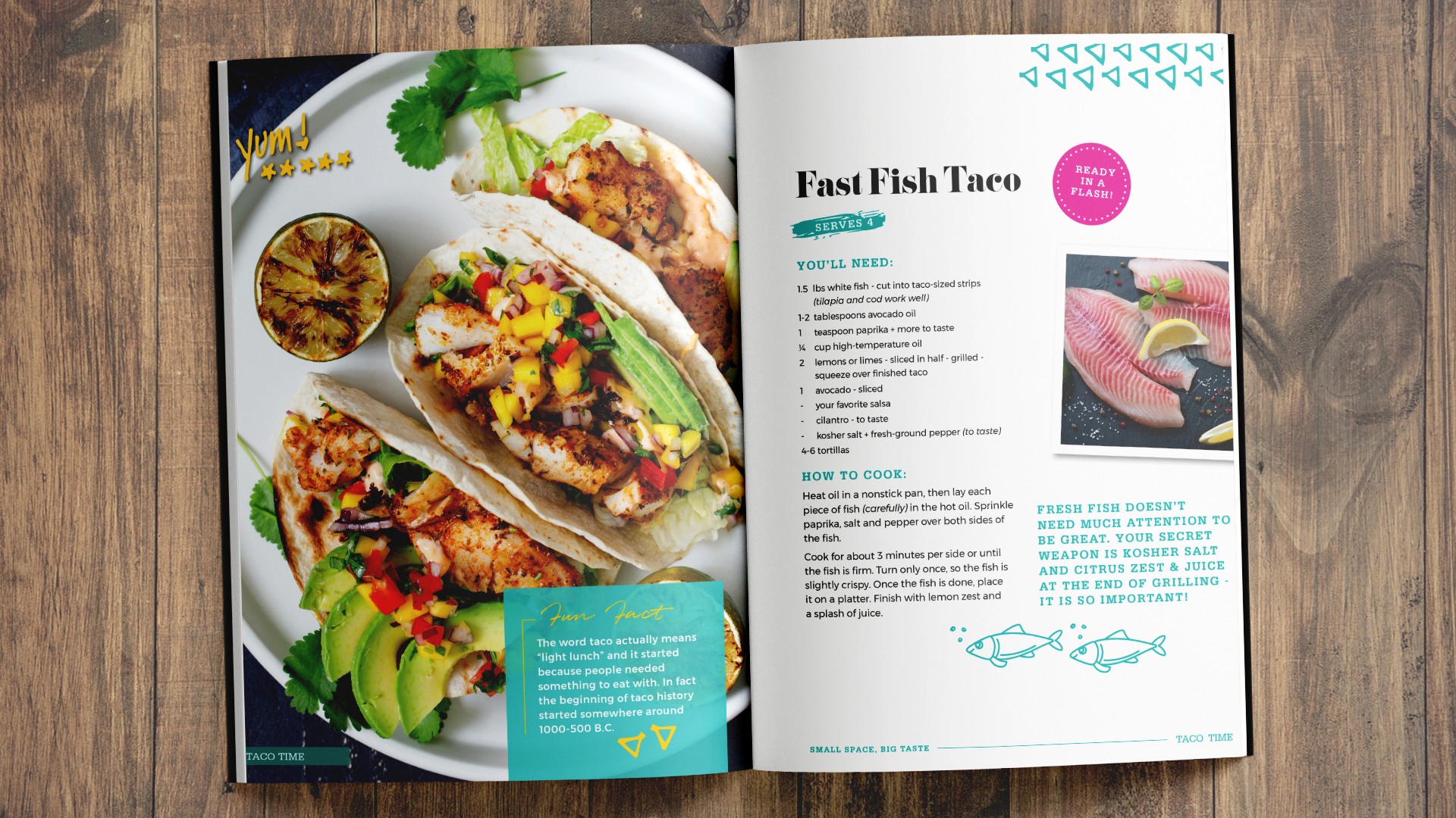 featured image two:Small Space, Big Taste Cookbook