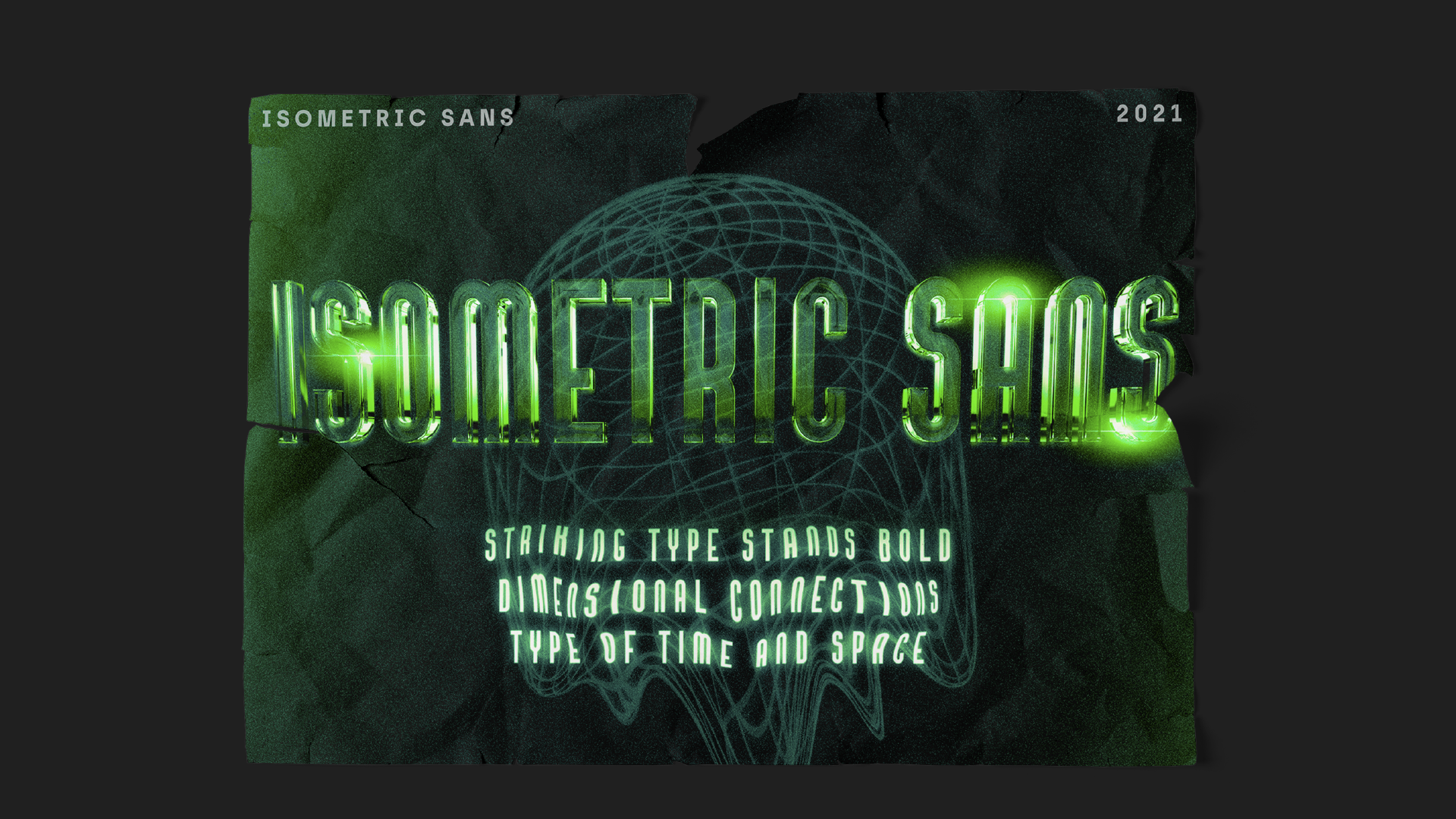 featured image five:Isometric Sans