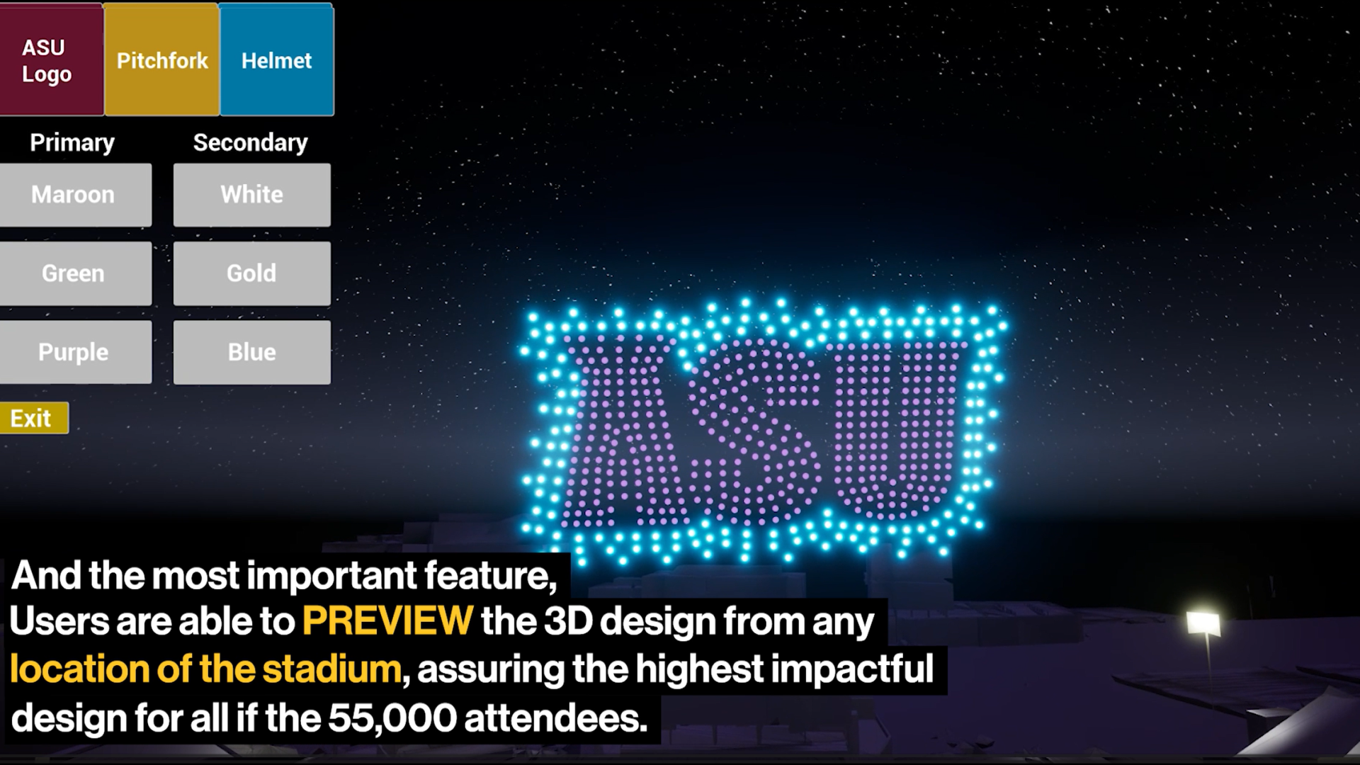 featured image four:Illuminating Innovation: VR Drone Show Design Tool