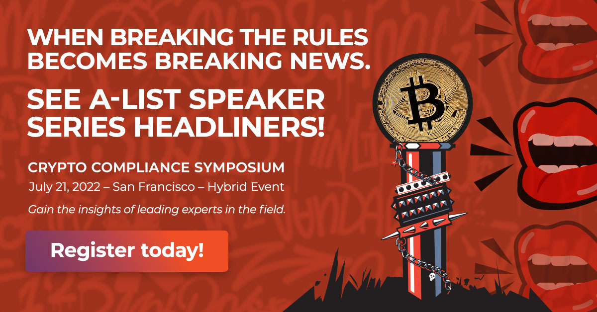 featured image two:Crypto Compliance Symposium Campaign: Email & Social Media