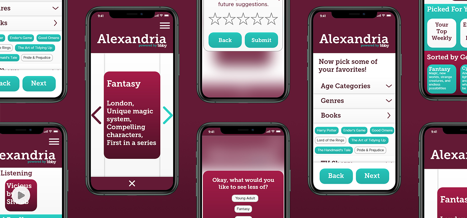 featured image:Alexandria App Design