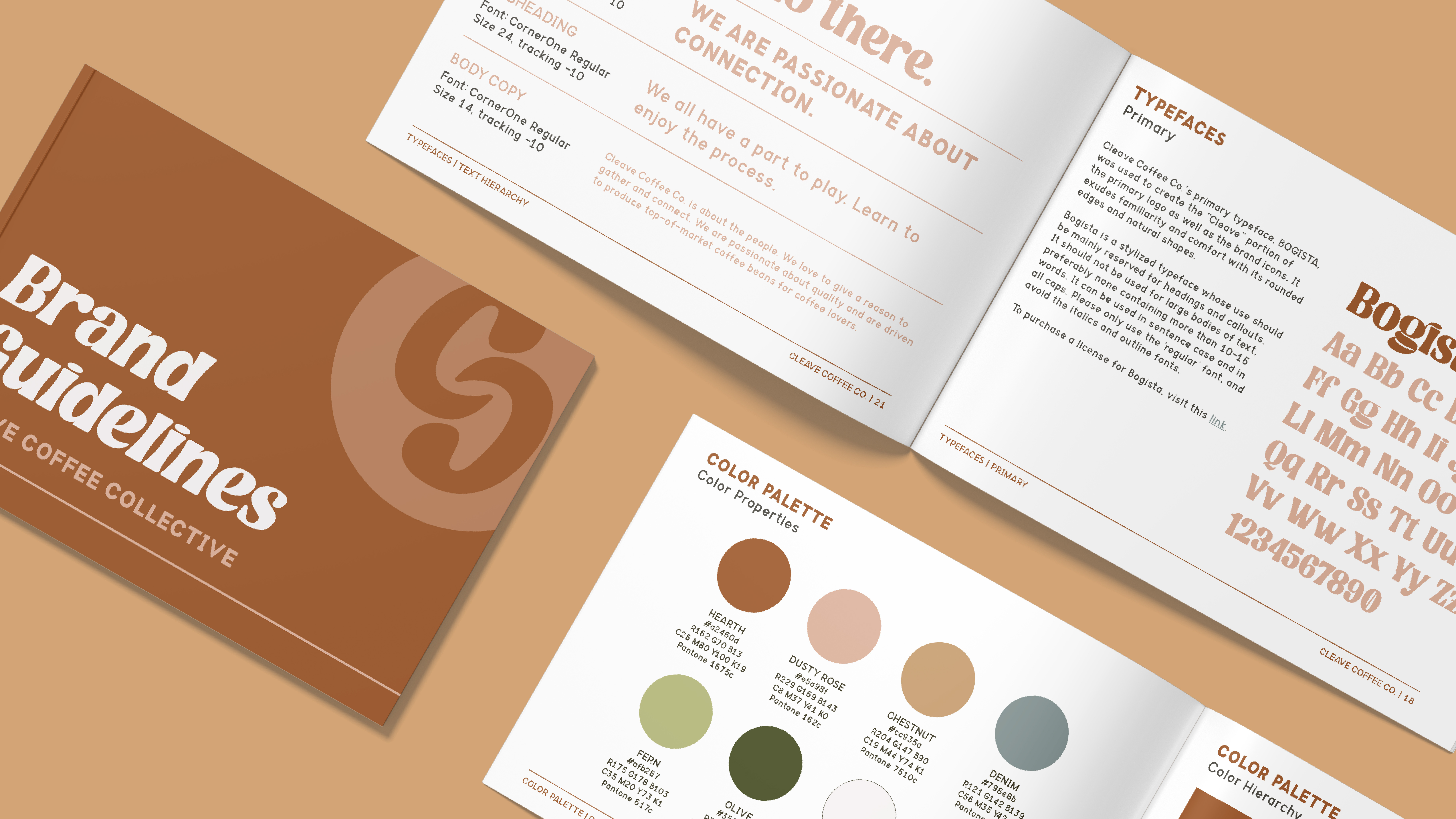 featured image two:Cleave Coffee Co. Branding & Package System