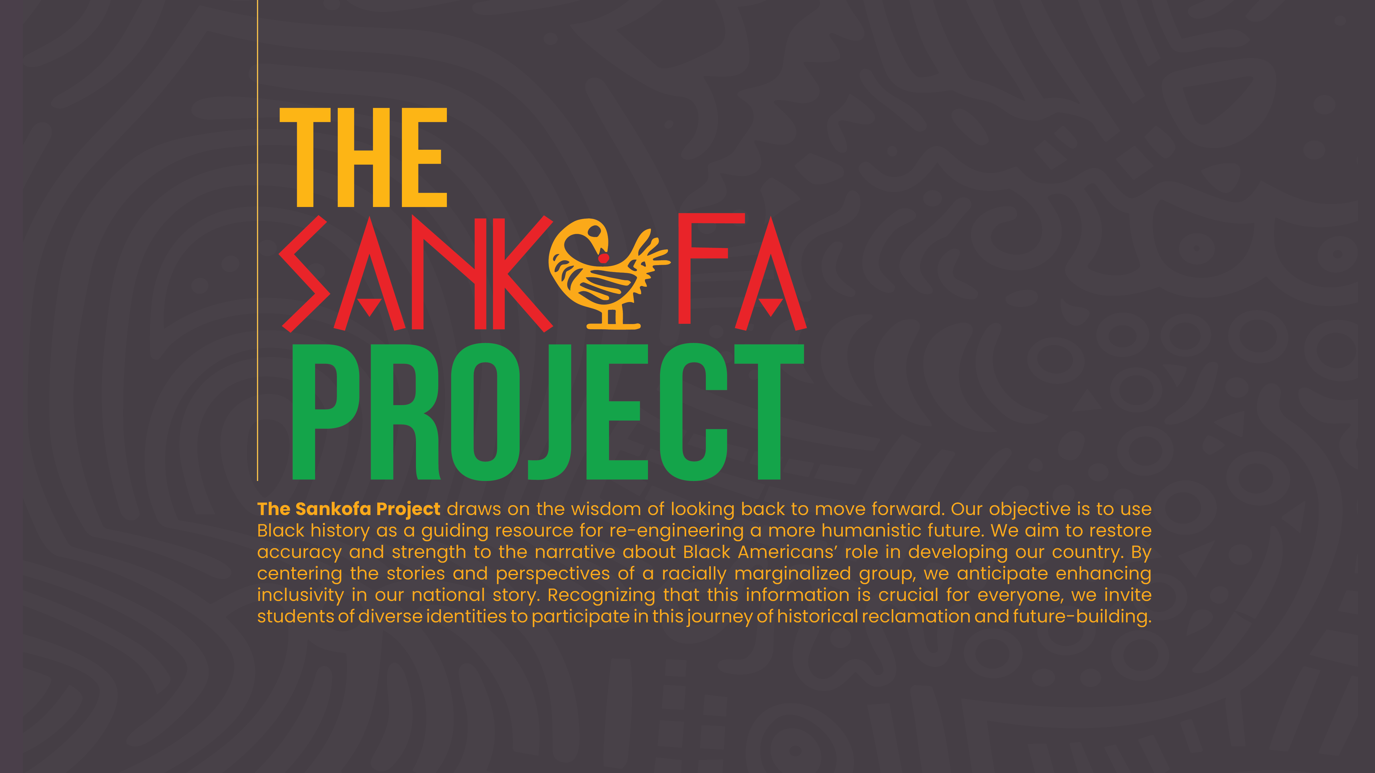 featured image two:The Sankofa Project: Symbols, Colors, and Purpose