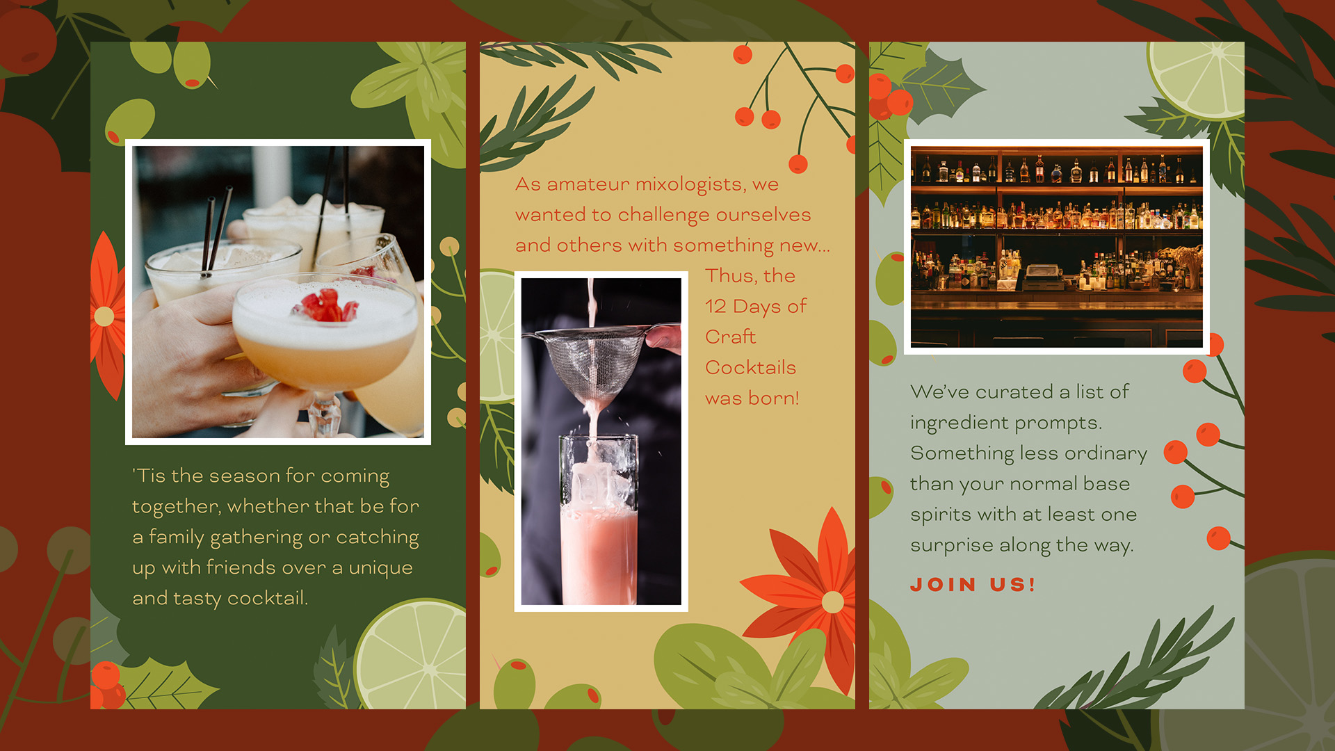 featured image two:12 Days Of Craft Cocktails
