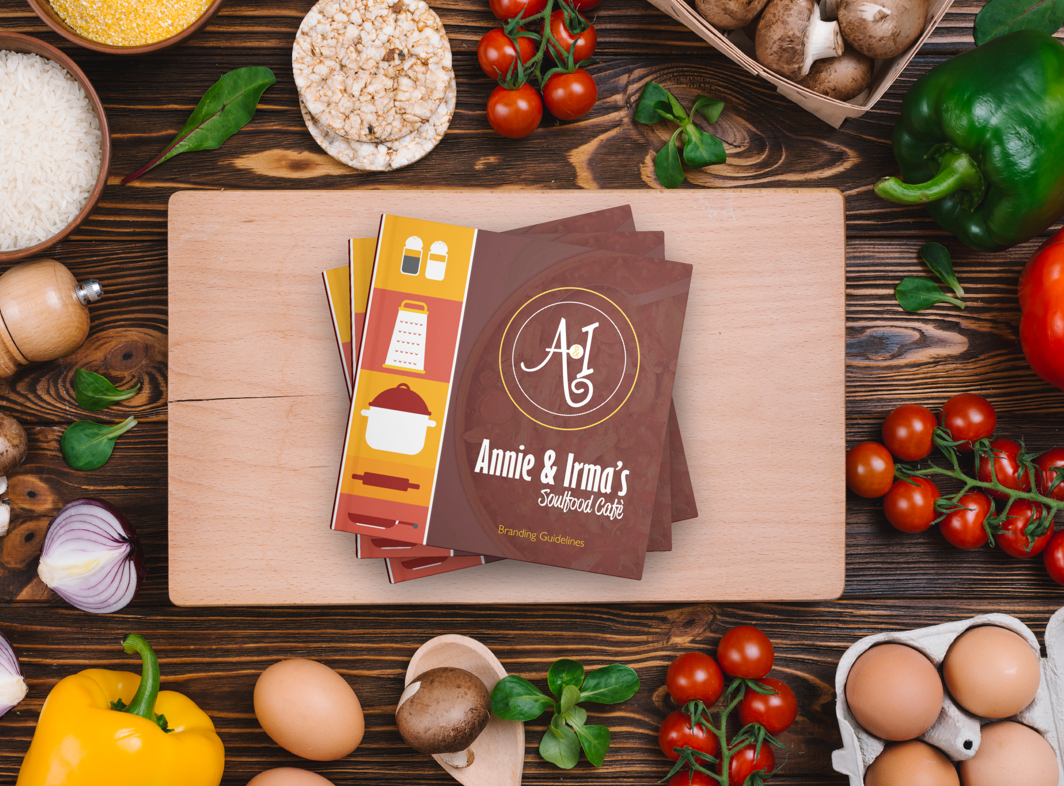 featured image:Annie & Irma's Soulfood Cafe' Brand Guidelines
