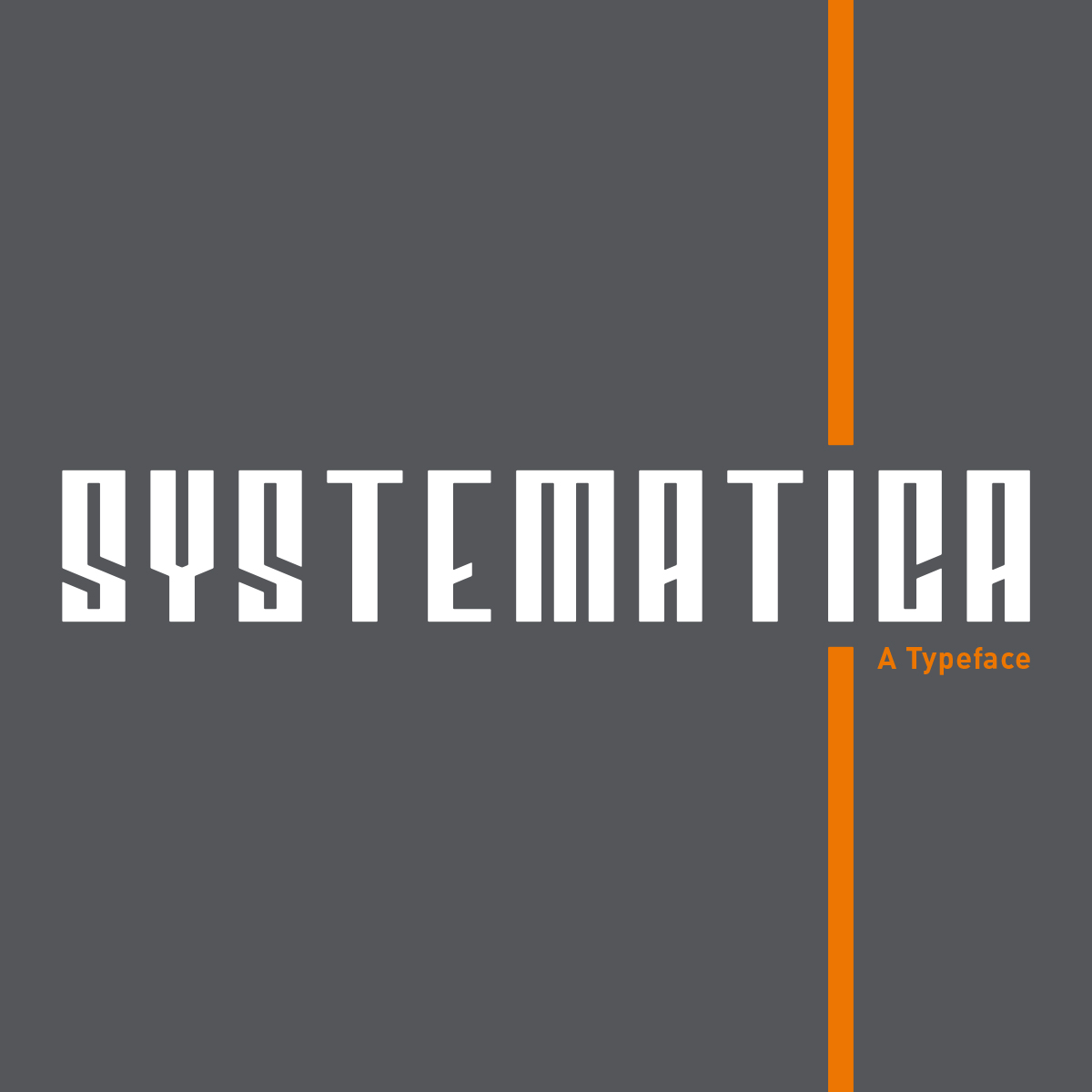 featured image:Systematica | A Typeface