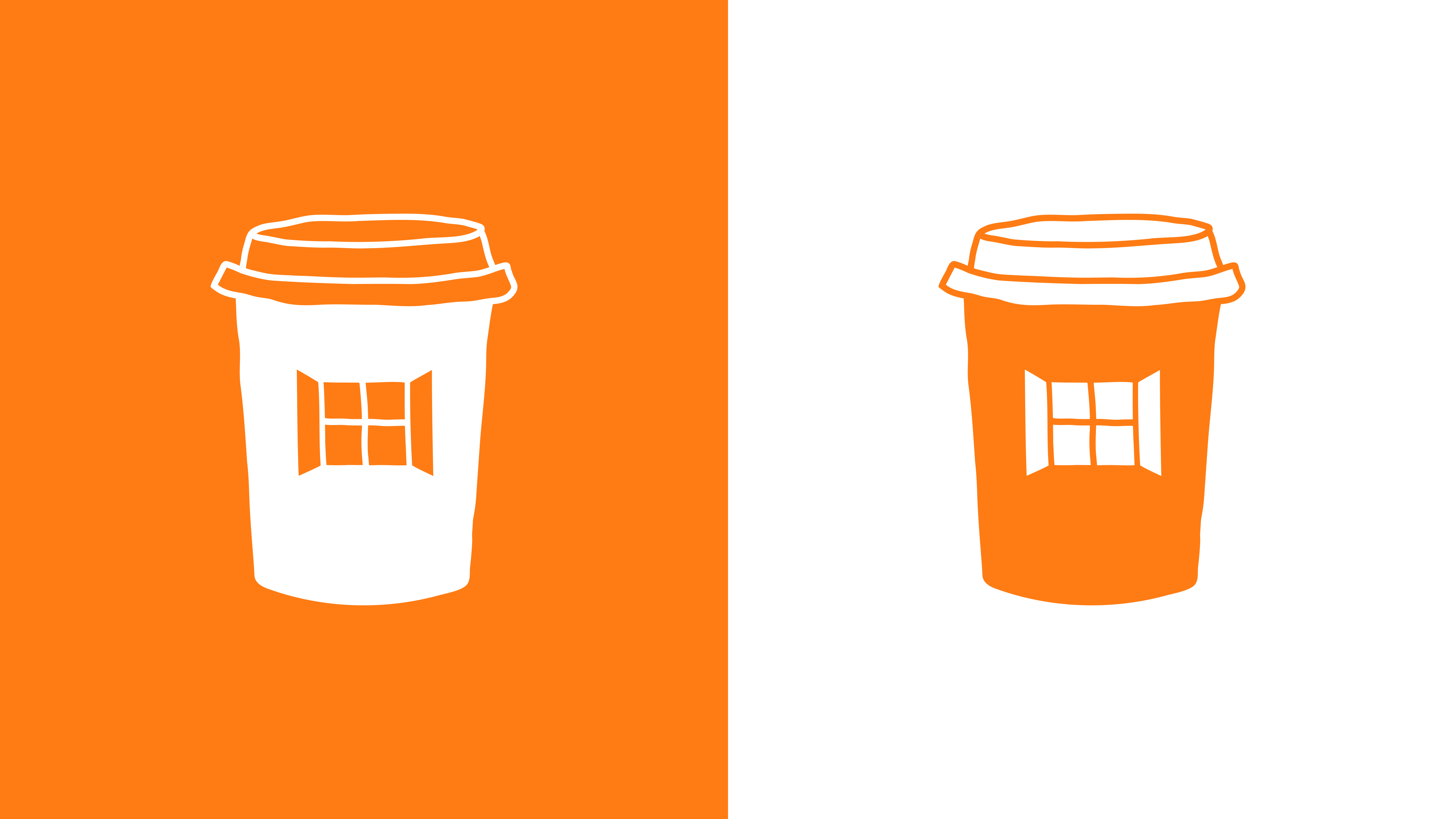 featured image three:Window Coffee Bar Illustrated Logo