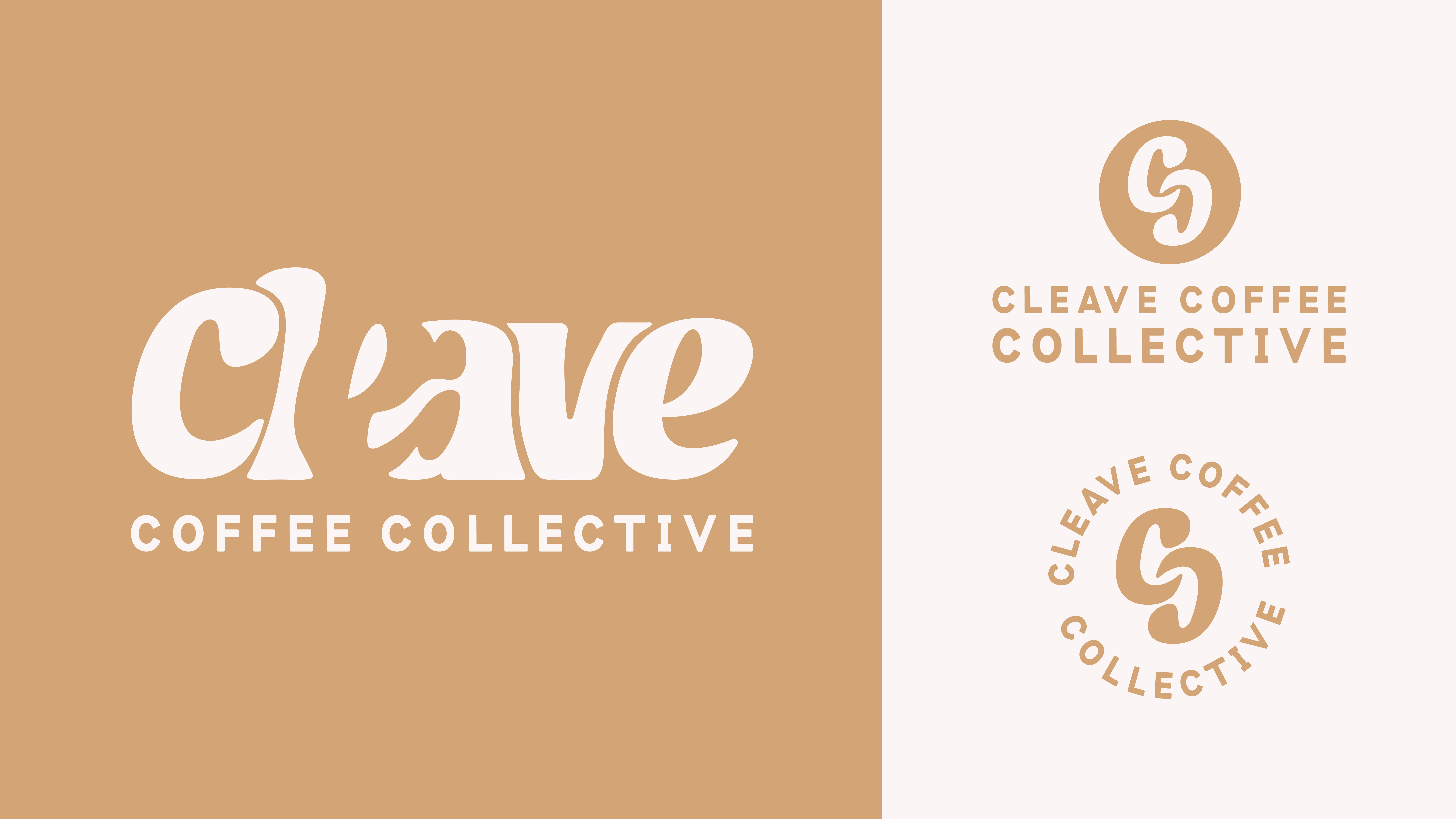 featured image three:Cleave Coffee Co. Branding & Package System