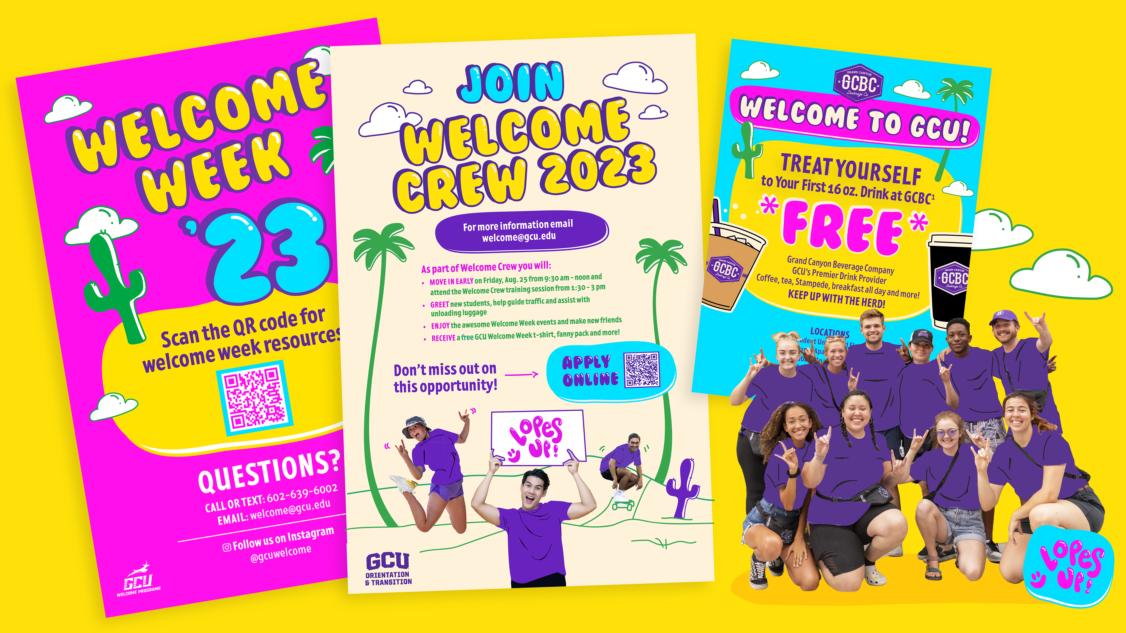 featured image five:GCU Welcome Week 2023 Campaign