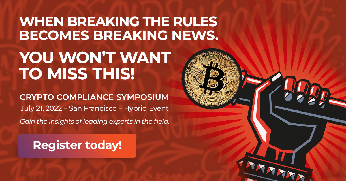 featured image:Crypto Compliance Symposium Campaign: Email & Social Media