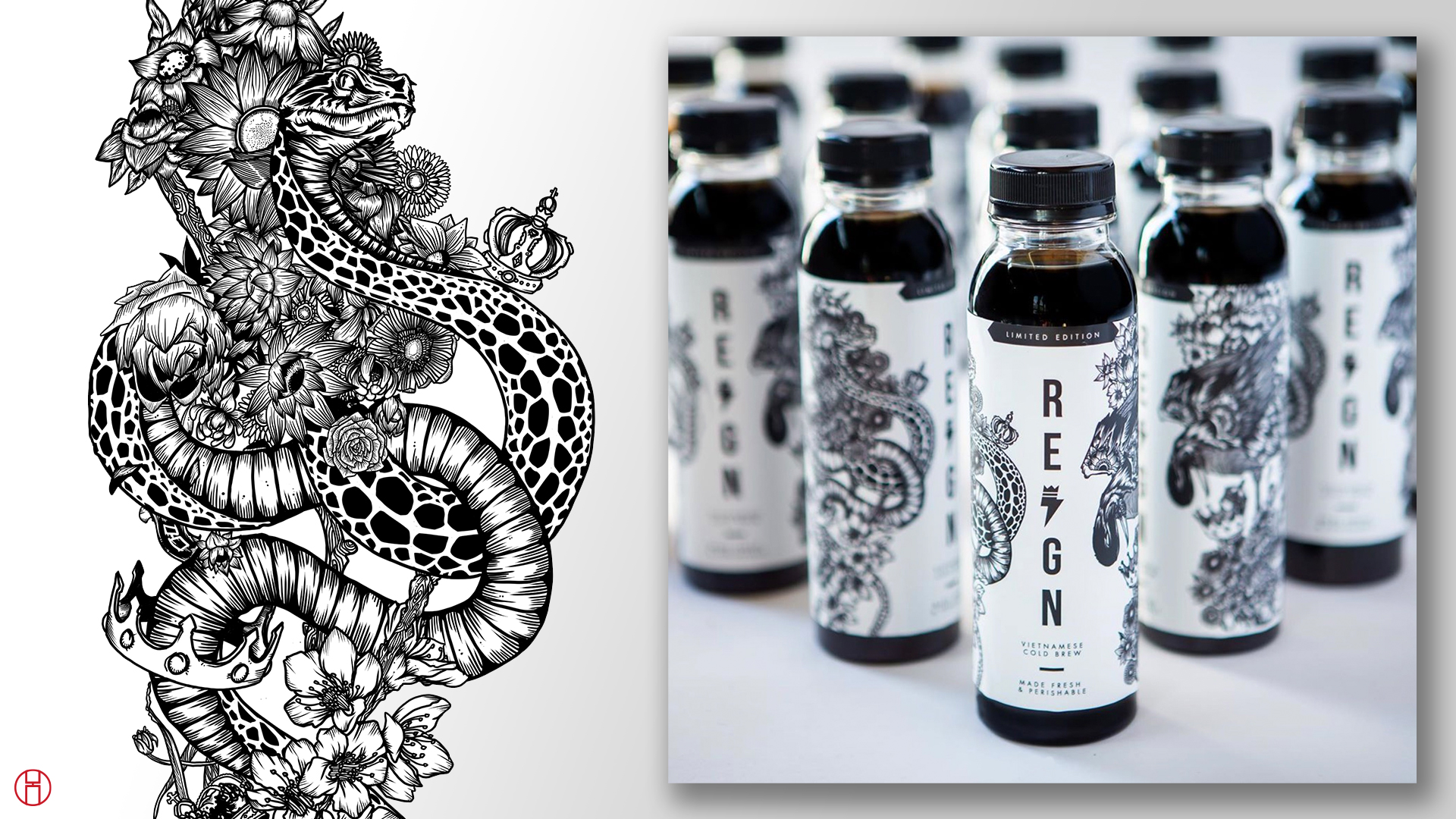 featured image three:Reign Drink Lab: Cold Brew Label