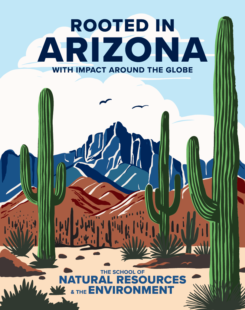 featured image three:"Rooted in Arizona" SNRE Poster Design